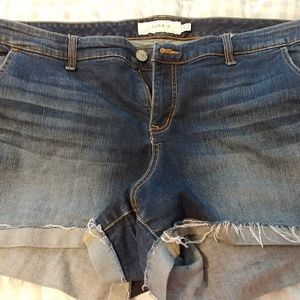 Torrid size 20 denim shorts